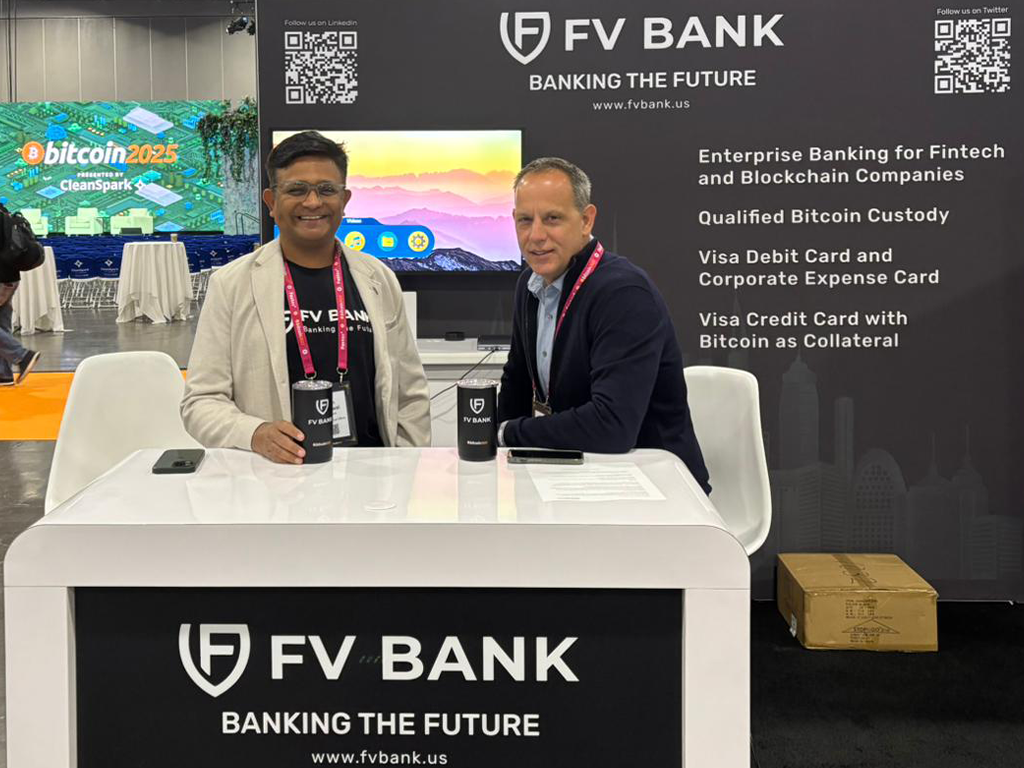 FV Bank at Bitcoin 2025 vegas photo 3